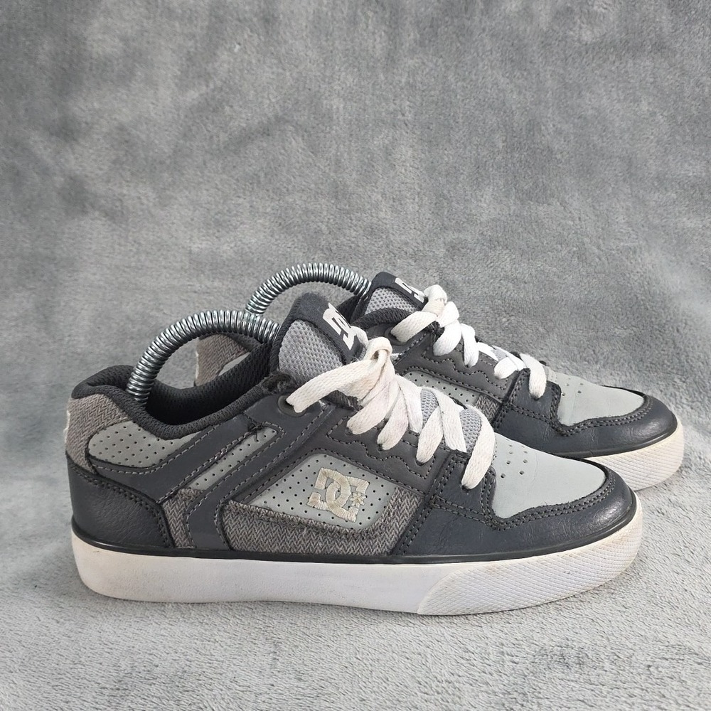 DC Maze XE Skate Shoes Youth‎ 2 Adbs300017j Tweed Grey